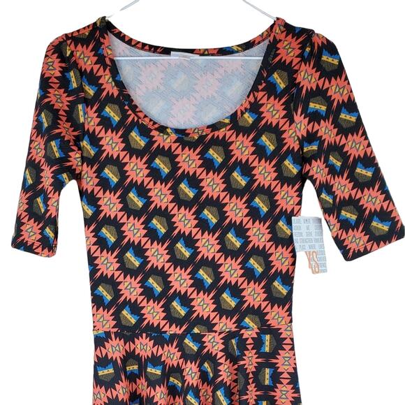 NWT Lularoe Nicole Dress in a XS - Picture 3 of 6